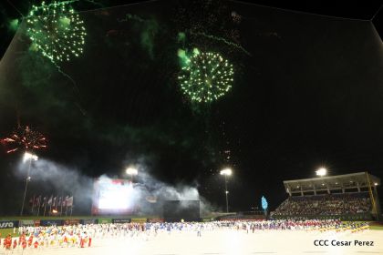 Acto de inauguración de los XI Juegos Centroamericanos