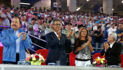 Acto de inauguración de los XI Juegos Centroamericanos