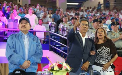 Acto de inauguración de los XI Juegos Centroamericanos