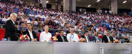 Acto de inauguración de los XI Juegos Centroamericanos