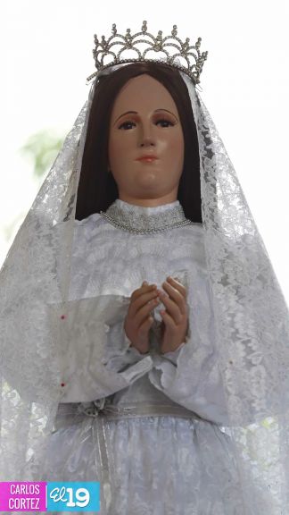 Devotos celebran aniversario de aparición de Virgen de Cuapa