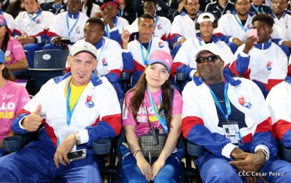 Acto de inauguración de los XI Juegos Centroamericanos