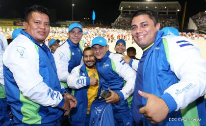 Acto de inauguración de los XI Juegos Centroamericanos