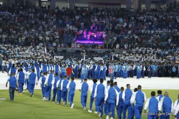 Acto de inauguración de los XI Juegos Centroamericanos