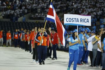 Acto de inauguración de los XI Juegos Centroamericanos