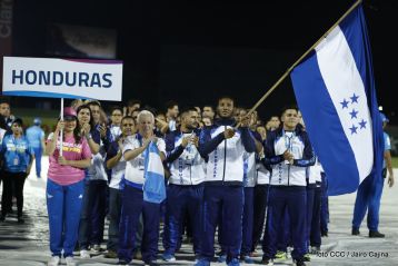 Acto de inauguración de los XI Juegos Centroamericanos