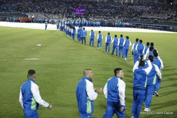 Acto de inauguración de los XI Juegos Centroamericanos