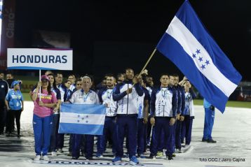 Acto de inauguración de los XI Juegos Centroamericanos