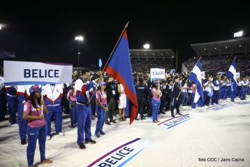 Acto de inauguración de los XI Juegos Centroamericanos