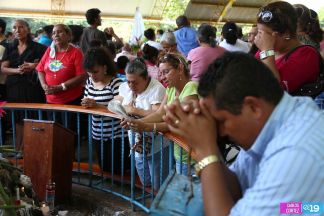 Devotos celebran aniversario de aparición de Virgen de Cuapa