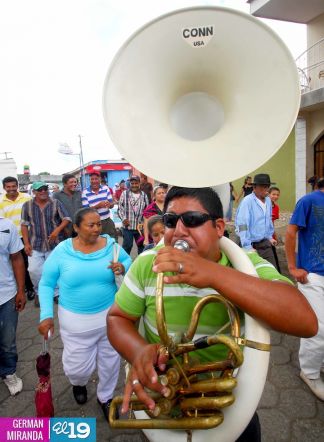 Pueblo católico de Carazo celebra a Santa Teresa