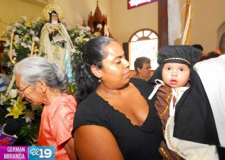 Pueblo católico de Carazo celebra a Santa Teresa