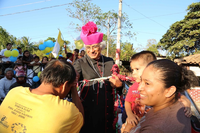 Ticuantepe honra a Monseñor Leopoldo Brenes, su Hijo Dilecto