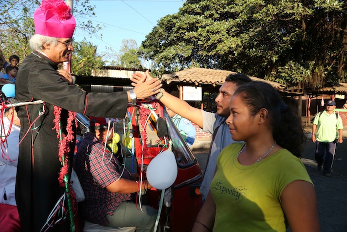 Ticuantepe honra a Monseñor Leopoldo Brenes, su Hijo Dilecto
