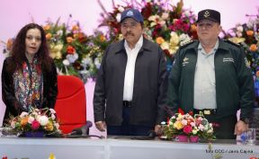 Acto de graduación de cadetes del Centro Superior de Estudios Militares “José Dolores Estrada Vado”