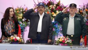 Acto de graduación de cadetes del Centro Superior de Estudios Militares “José Dolores Estrada Vado”