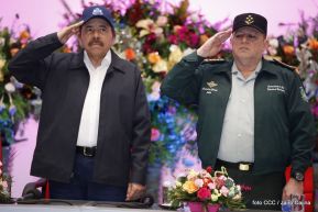 Acto de graduación de cadetes del Centro Superior de Estudios Militares “José Dolores Estrada Vado”
