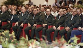 Acto de graduación de cadetes del Centro Superior de Estudios Militares “José Dolores Estrada Vado”