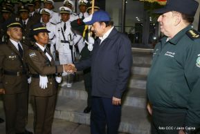 Acto de graduación de cadetes del Centro Superior de Estudios Militares “José Dolores Estrada Vado”