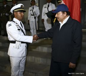 Acto de graduación de cadetes del Centro Superior de Estudios Militares “José Dolores Estrada Vado”