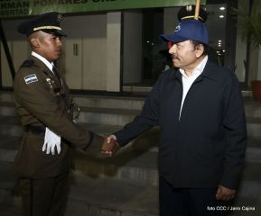 Acto de graduación de cadetes del Centro Superior de Estudios Militares “José Dolores Estrada Vado”