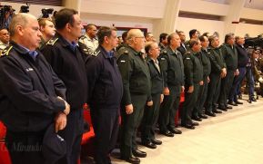 Acto de graduación de cadetes del Centro Superior de Estudios Militares “José Dolores Estrada Vado”