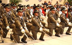 Acto de graduación de cadetes del Centro Superior de Estudios Militares “José Dolores Estrada Vado”