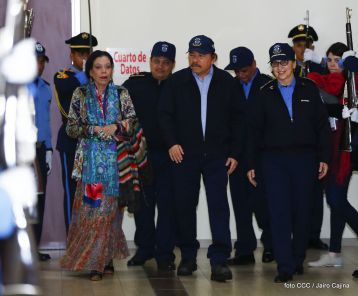 Acto de la Vigésima Promoción de Damas y Caballeros Cadetes de la Academia de Policía "Walter Mendoza Martínez"