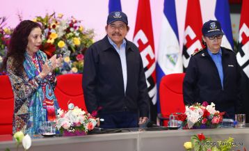 Acto de la Vigésima Promoción de Damas y Caballeros Cadetes de la Academia de Policía "Walter Mendoza Martínez"