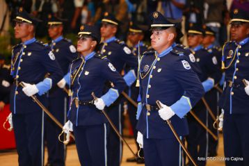 Acto de la Vigésima Promoción de Damas y Caballeros Cadetes de la Academia de Policía "Walter Mendoza Martínez"