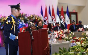 Acto de la Vigésima Promoción de Damas y Caballeros Cadetes de la Academia de Policía "Walter Mendoza Martínez"