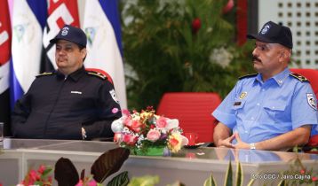 Acto de la Vigésima Promoción de Damas y Caballeros Cadetes de la Academia de Policía "Walter Mendoza Martínez"
