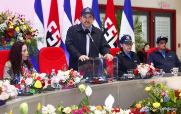 Acto de la Vigésima Promoción de Damas y Caballeros Cadetes de la Academia de Policía "Walter Mendoza Martínez"