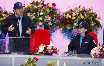 Acto de la Vigésima Promoción de Damas y Caballeros Cadetes de la Academia de Policía "Walter Mendoza Martínez"