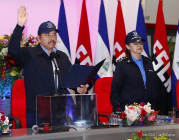 Acto de la Vigésima Promoción de Damas y Caballeros Cadetes de la Academia de Policía "Walter Mendoza Martínez"