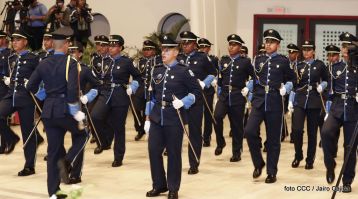 Acto de la Vigésima Promoción de Damas y Caballeros Cadetes de la Academia de Policía "Walter Mendoza Martínez"