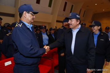 Acto de la Vigésima Promoción de Damas y Caballeros Cadetes de la Academia de Policía "Walter Mendoza Martínez"