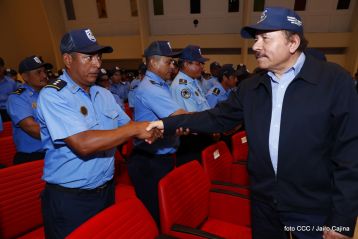 Acto de la Vigésima Promoción de Damas y Caballeros Cadetes de la Academia de Policía "Walter Mendoza Martínez"