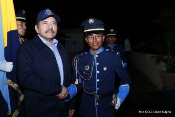 Acto de la Vigésima Promoción de Damas y Caballeros Cadetes de la Academia de Policía "Walter Mendoza Martínez"