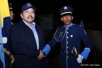 Acto de la Vigésima Promoción de Damas y Caballeros Cadetes de la Academia de Policía "Walter Mendoza Martínez"