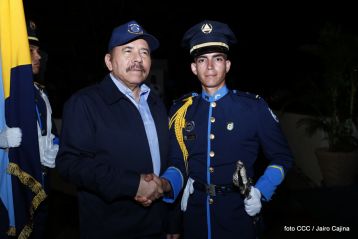 Acto de la Vigésima Promoción de Damas y Caballeros Cadetes de la Academia de Policía "Walter Mendoza Martínez"