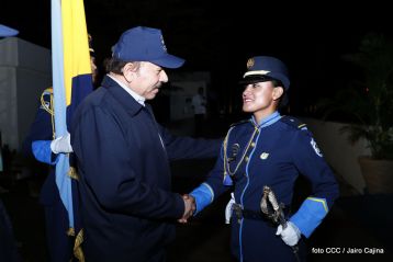 Acto de la Vigésima Promoción de Damas y Caballeros Cadetes de la Academia de Policía "Walter Mendoza Martínez"