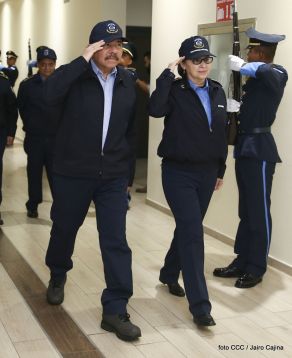 Acto de la Vigésima Promoción de Damas y Caballeros Cadetes de la Academia de Policía "Walter Mendoza Martínez"