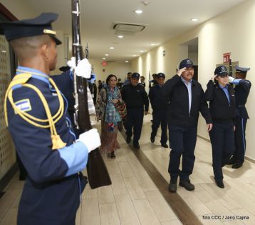 Acto de la Vigésima Promoción de Damas y Caballeros Cadetes de la Academia de Policía "Walter Mendoza Martínez"