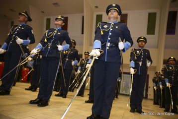 Acto de la Vigésima Promoción de Damas y Caballeros Cadetes de la Academia de Policía "Walter Mendoza Martínez"