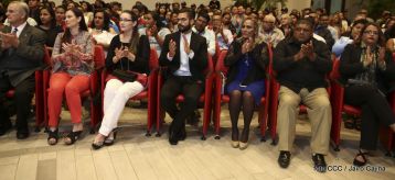 Acto de la Vigésima Promoción de Damas y Caballeros Cadetes de la Academia de Policía "Walter Mendoza Martínez"