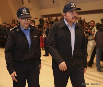 Acto de la Vigésima Promoción de Damas y Caballeros Cadetes de la Academia de Policía "Walter Mendoza Martínez"