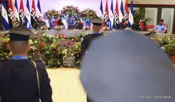 Acto de la Vigésima Promoción de Damas y Caballeros Cadetes de la Academia de Policía "Walter Mendoza Martínez"
