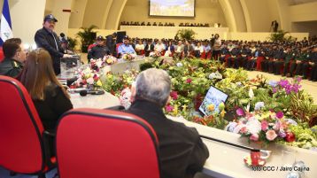 Acto de la Vigésima Promoción de Damas y Caballeros Cadetes de la Academia de Policía "Walter Mendoza Martínez"