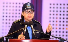 Acto de la Vigésima Promoción de Damas y Caballeros Cadetes de la Academia de Policía "Walter Mendoza Martínez"